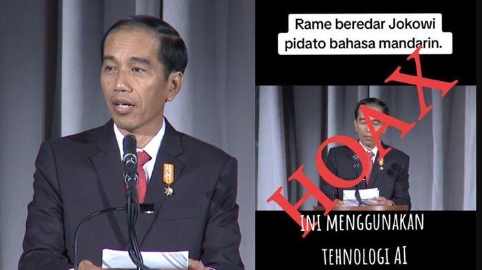 Kominfo Sebut Video Jokowi Pidato Pakai Bahasa Mandarin Hoaks